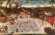 Lucas  Cranach The Fountain of Youth oil painting